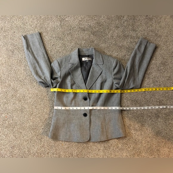 Kasper Business Classic Blazer Jacket Size 8 Career workwear elegant - Picture 3 of 9